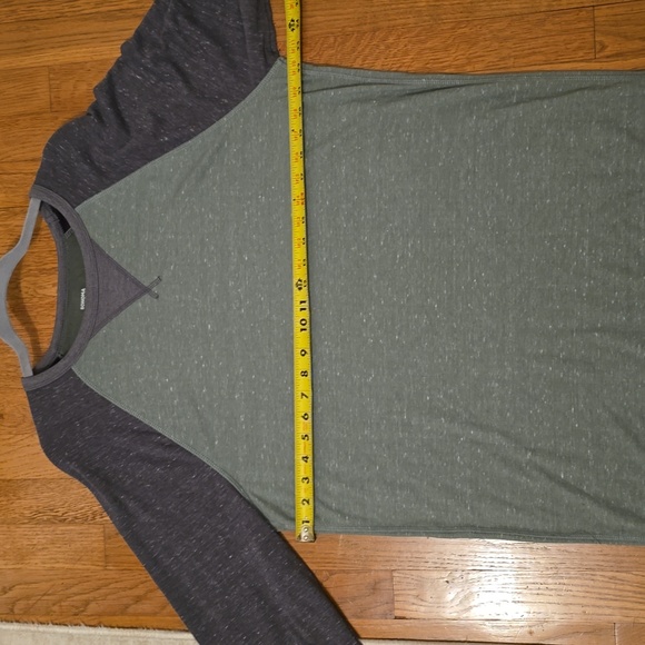 SONOMA BRAND MEN'S BIG AND TALL SOFT CREWNECK GREEN & GRAY SHIRT SIZE LARGE TALL - Picture 7 of 13